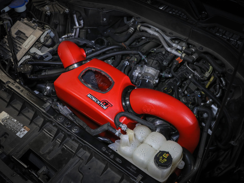 aFe Momentum GT Red Pro Dry S Cold Air Intake System 20-23 Ford Explorer ST V6-3.0L TT - Image 9
