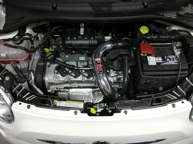 Injen 12-13 Fiat 500 1.4L 4Cyl Black Cold Air Intake - Image 4
