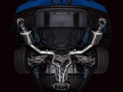 AWE 2024 Ford Mustang GT Fastback S650 RWD Touring Catback Exhaust w/ Dual Chrome Silver Tips - Image 11