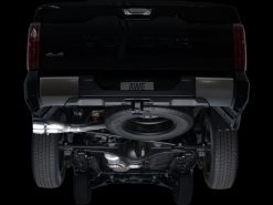 AWE 0FG Exhaust for 3rd Gen Toyota Tundra - Dual Chrome Silver Tips - Image 13