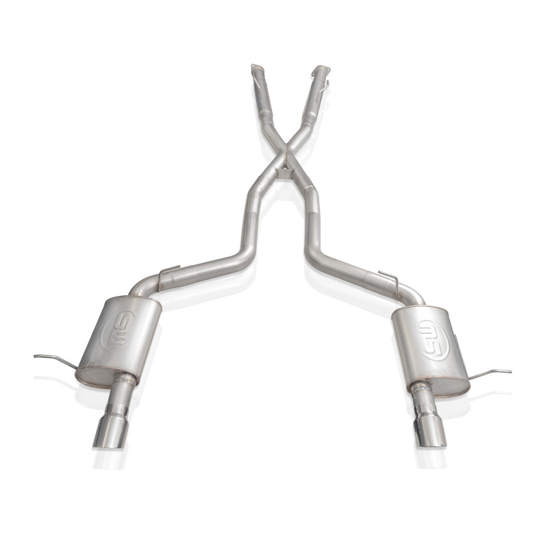 Stainless Works 11-20 Dodge Durango 5.7L 3in Legend Catback w/4in Polished Tips - Image 3