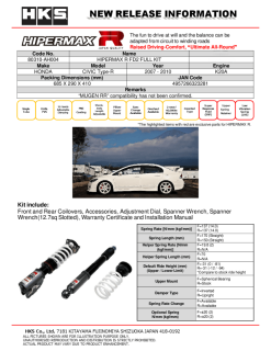 HKS Hipermax R FD2 Full Kit - Image 2