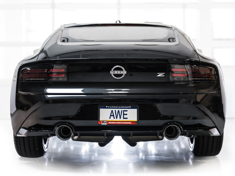 AWE 2023 Nissan Z RZ34 RWD Track Edition Catback Exhaust System w/ Chrome Silver Tips - Image 9