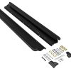 aFe POWER 15-19 Subaru Outback H4 2.5L / H6 3.6L Terra Guard Trail Slider Steps - Black