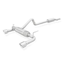 Alternative view of Stainless Works 2012-17 Jeep Wrangler Catback Exhaust