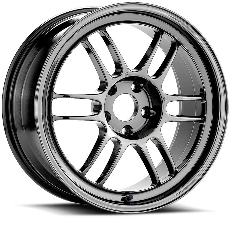 Enkei RPF1 17x8 5x114.3 45mm Offset 73mm Bore Matte Black Wheel 05-07 STI/06-10 Civic Si - Image 3