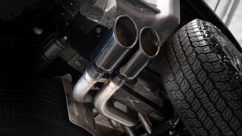 Borla 23-24 Chevrolet Colorado / 23-24 GMC Canyon S-Type Catback Exhaust w/Black Chrome Tips - Image 2