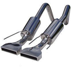 MBRP 2005-2008 Chev Corvette Dual Muffler Axle Back Rectangular Tips - Image 3