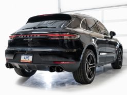 Alternative view of AWE Tuning 19-21 Porsche Macan 3.0T/2.9TT Touring Edition Catback Exhaust w/ Diamond Black Tips