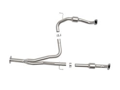 aFe Toyota Tacoma 16-17 V6-3.5L Twisted Steel Y-Pipe w/ Cat - Image 4