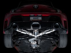 AWE Tuning 2023+ Toyota GR Corolla Touring Edition Exhaust - Diamond Black Tips - Image 19