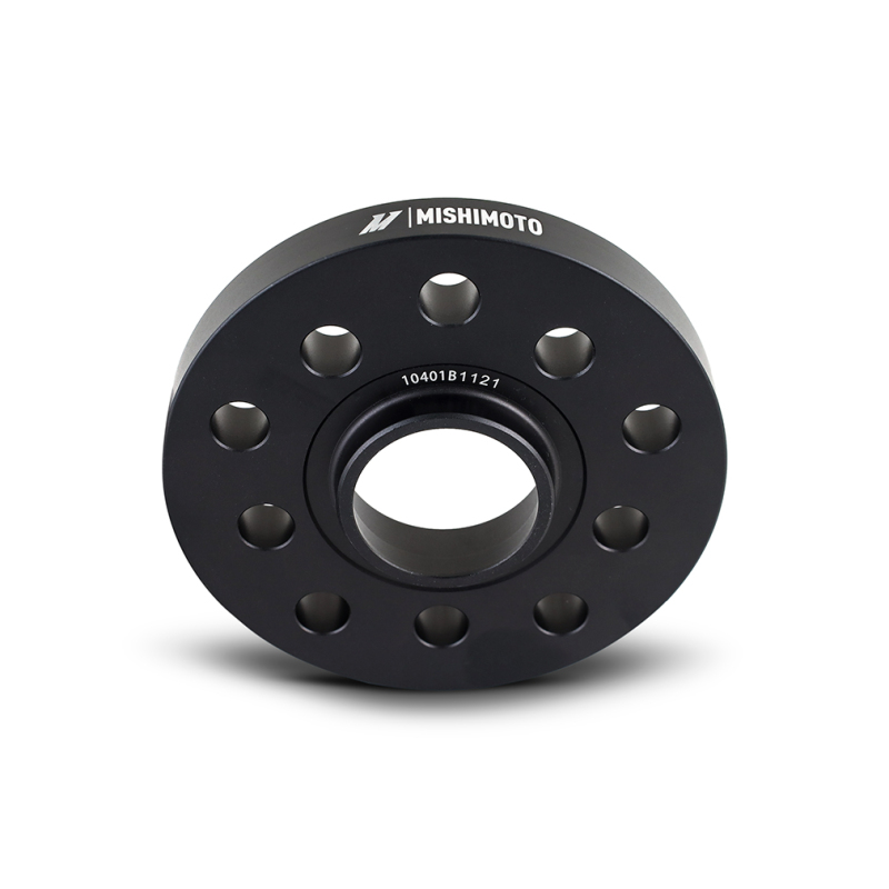 Mishimoto Wheel Spacers - 5x112 - 57.1 - 15 - M14 - Black - Image 3
