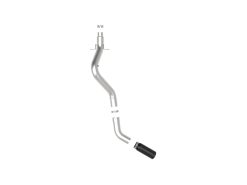 aFe Large Bore-HD 5 IN 409 SS DPF-Back Exhaust System w/Black Tip 20-21 GM Truck V8-6.6L - Image 3