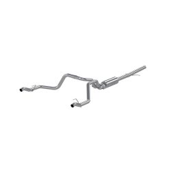 MBRP 2019 Chevrolet Silverado 1500 4.3L/5.3L 2.5in Cat Back Dual Rear Exit - Aluminized - Image 3