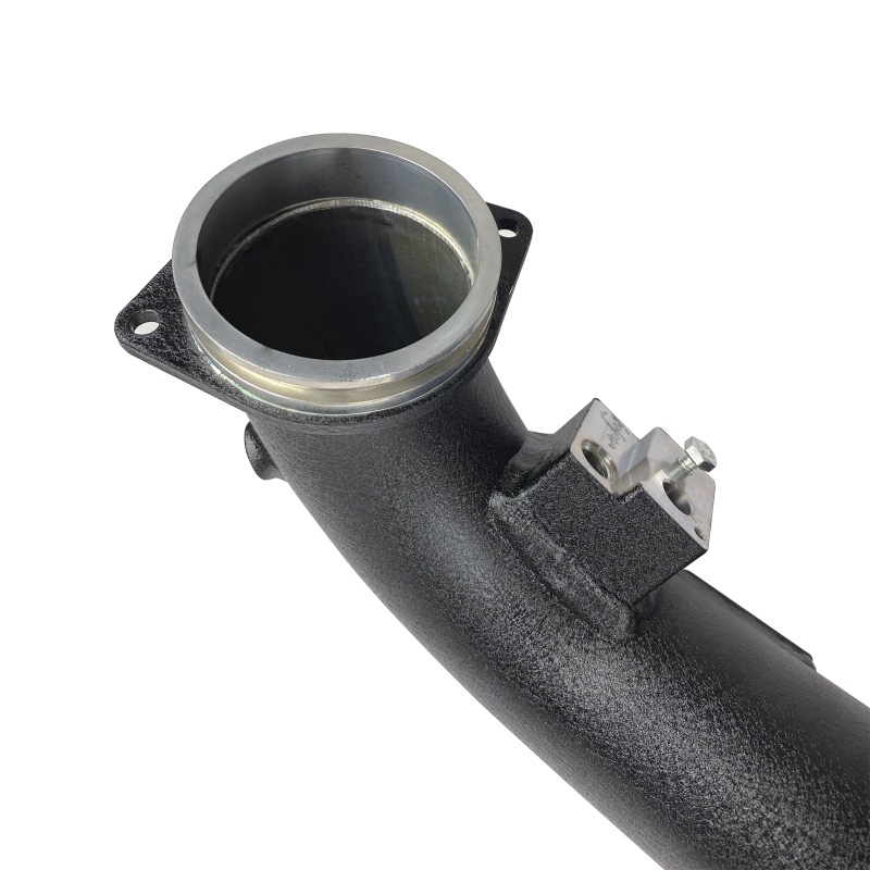 Injen 19-20 BMW Z4 / 2020 Toyota Supra 3.0L Turbo Wrinkle Black SES Intercooler Pipes - Image 3