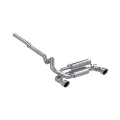 MBRP 2016+ Ford Focus RS 3in Aluminized Dual Outlet Cat-Back Exhaust - Image 2