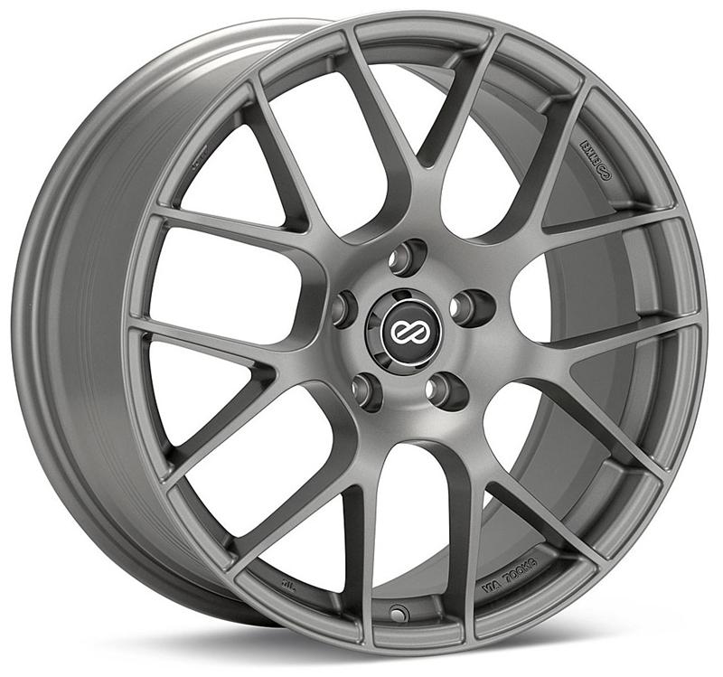 Enkei Raijin 19x8 32mm Offset 5x120 Bolt Pattern 72.6 Hub Bore Black Wheel - Image 3