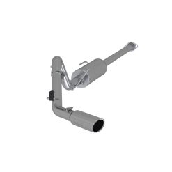 Alternative view of MBRP 05-13 Toyota Tacoma 4.0L EC/CC Cat Back Single Exit Aluminized Exhaust