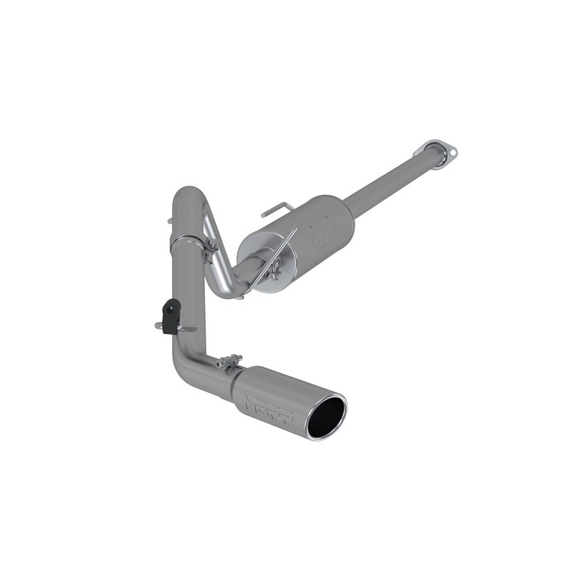 MBRP 05-13 Toyota Tacoma 4.0L EC/CC Cat Back Single Exit Aluminized Exhaust - Image 2