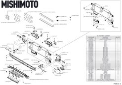 Mishimoto 21+ Bronco 2.3L High Mount INT Kit BK Core P Pipes - Image 10