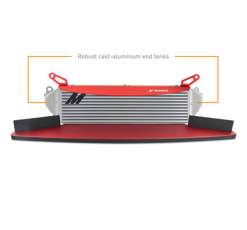 Mishimoto 2023+ Toyota GR Corolla Performance Intercooler - Silver - Image 2