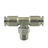Turbosmart 1/8 NPT to TEE 1/4 Pushloc Stainless Steel