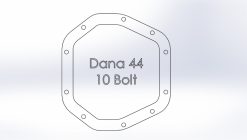aFe 97-18 Jeep Wrangler TJ/JK Dana 44 Street Series Differential Cover w/ Machined Fins - Raw - Image 7