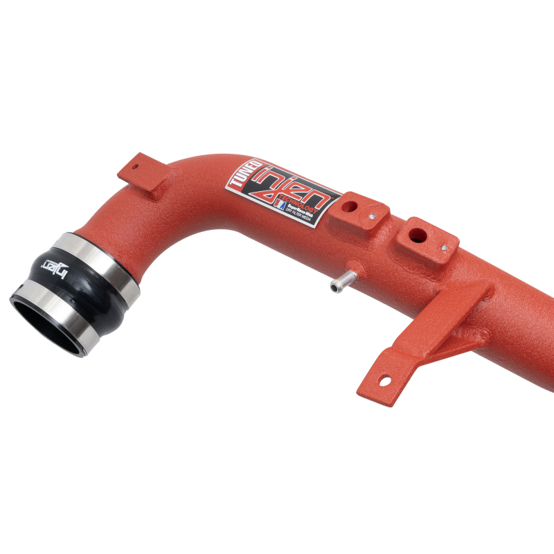 Injen 22-23 Honda/Acura Civic/Si/Integra 1.5L Turbo Aluminum Intercooler Pipe Kit - Wrinkle Red - Image 3