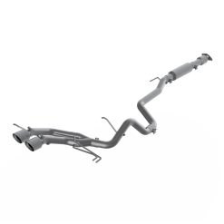 Alternative view of MBRP 13-18 Hyundai Veloster Turbo 4.0in OD Tips Dual Outlet 2-1/2in AL Cat Back