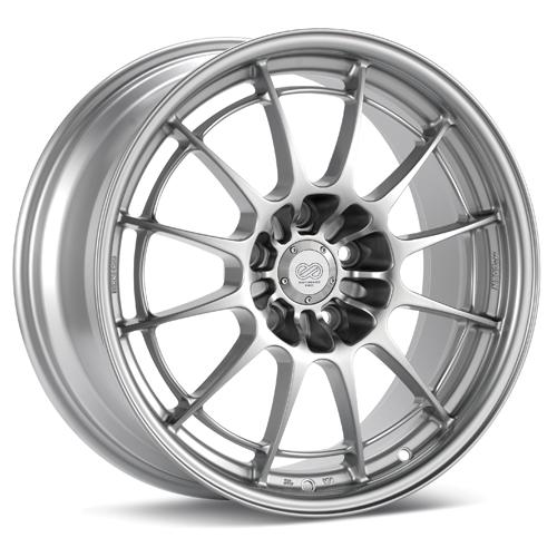 Enkei NT03+M 18x8.5 5x114.3 38mm Offset 72.6mm Bore Silver Wheel G35/350z - Image 3