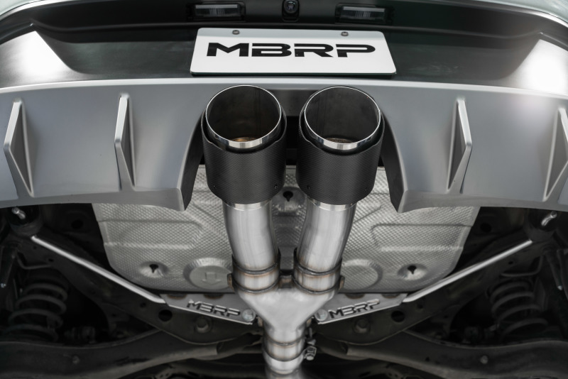 2019+ MBRP Hyundai Veloster Turbo Cat Back - Aluminized - Image 2