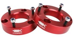 Alternative view of aFe CONTROL 2.0 IN Leveling Kit 07-21 GM 1500 - Red
