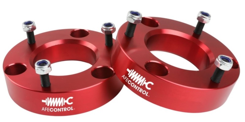 aFe CONTROL 2.0 IN Leveling Kit 07-21 GM 1500 - Red - Image 2