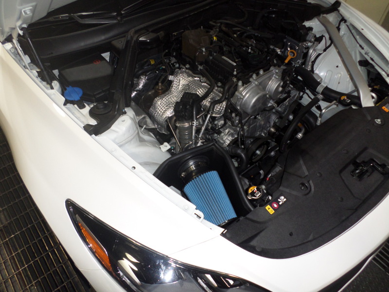 Injen 2018+ Kia Stinger 2.0L Turbo L4 Wrinkle Red Short Ram Tuned Intake System - Image 5