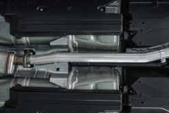 Alternative view of MBRP 15-19 Subaru WRX 2.0L/STI 2.5L 3in Dual Split Rear Exit w/ 3.5in Tips - T304 (Street Version)