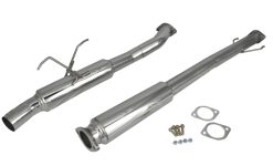 Alternative view of Injen 11-17 Nissan Juke (incl Nismo) 3 Polished Stainless Steel Full Catback Exhaust