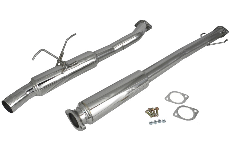 Injen 11-17 Nissan Juke (incl Nismo) 3 Polished Stainless Steel Full Catback Exhaust - Image 2