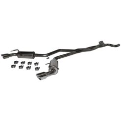Alternative view of MBRP 2010 Chev Camaro V6 3.6L Dual Cat Back Round Tips   (11 Conv. MUST purchase mbrpAD1710)
