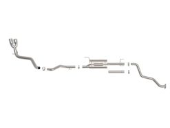 aFe 24-25 Toyota Tacoma L4-2.4L (t) Vulcan Series 2.5in to 3in Cat-Back w/ Polished Tip - Image 3
