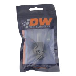 Alternative view of DeatschWerks 10AN Female Flare to 8AN Male Flare Reducer - Anodized Matte Black