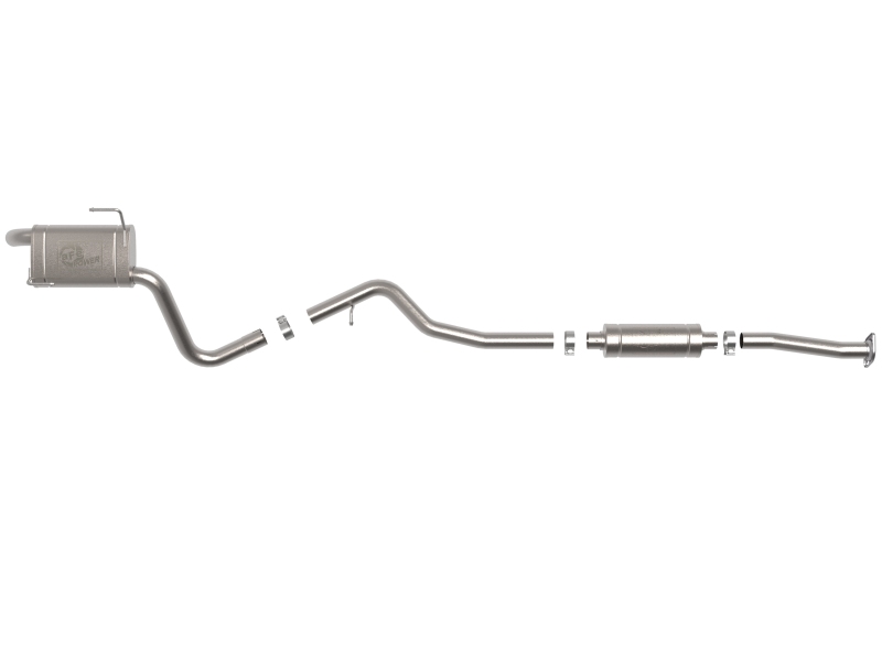 aFe POWER Takeda 2.25 to 2.5in 304SS Cat-Back Exhaust 10-14 Subaru Outback H4-2.5L - Image 2