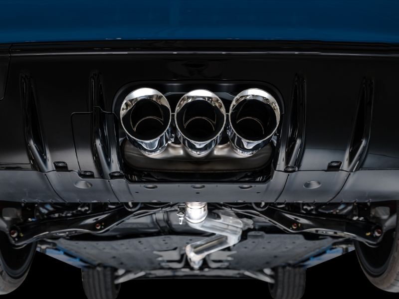 AWE Tuning 2023 Honda Civic Type R FL5 Touring Edition Exhaust w/ Triple Chrome Silver Tips - Image 16