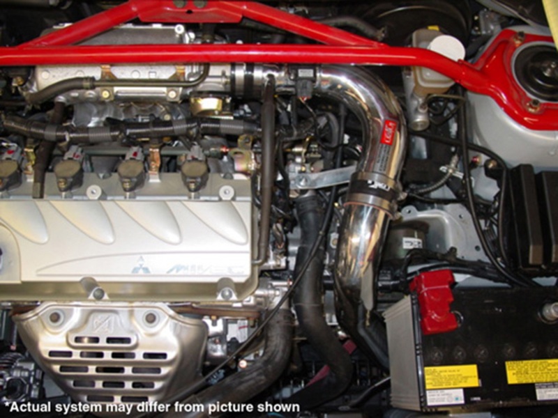 Injen 04-05 Lancer Ralliart Manual Polished Cold Air Intake - Image 6
