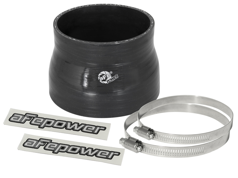 aFe 3.5in ID to 3in ID x 2.5in L Reducing Coupler - Black