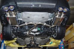 Invidia 11+ STI/WRX Sedan Only 76mm Q300 Titanium Tip Cat-back Exhaust - Image 3