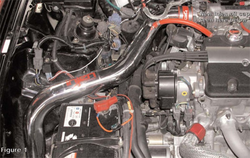 Injen 97-01 Prelude Polished Cold Air Intake - Image 3