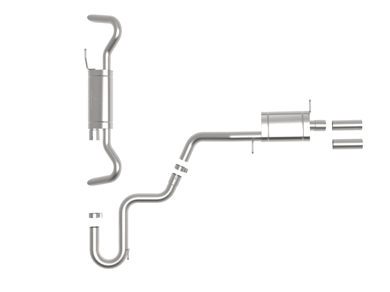 aFe 18-23 Volkswagen Atlas L4 2.0L/V6 3.6L MACH Force-Xp 3in to 2-1/2in SS Hi-Tuck Cat-Back Exhaust - Image 2