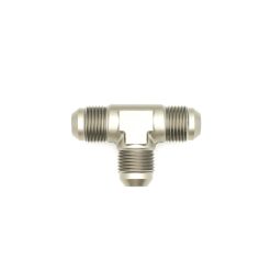 Alternative view of DeatschWerks 8AN Male Flare + 8AN Male Flare To 8AN Male Flare Tee Fitting
