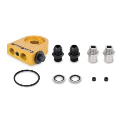 Mishimoto Universal Thermostatic Oil Cooler Kit 13-Row Black - Image 3