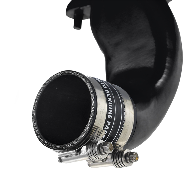 Mishimoto 21+ Ford Bronco 2.7L High Mount INT Kit BK Pipes BK Core - Image 4